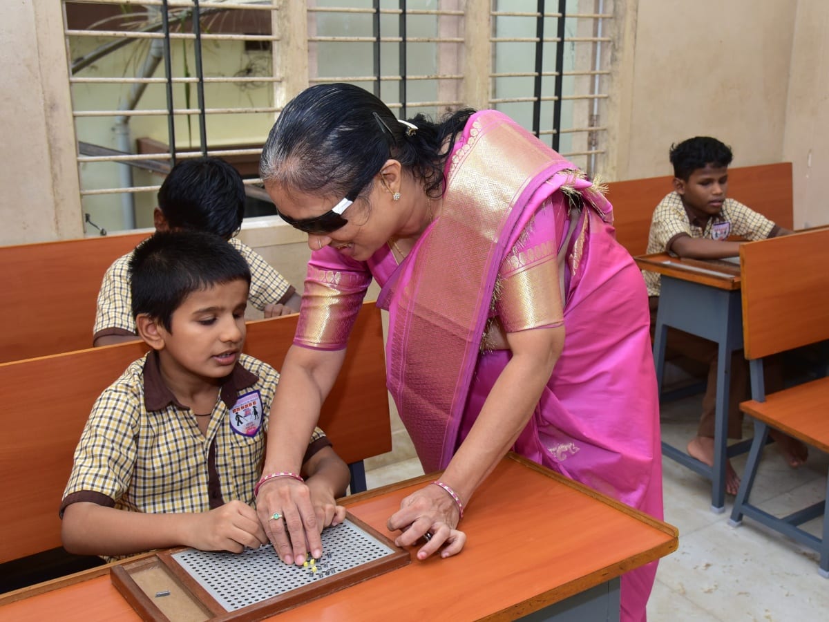  Roman & Catherine Lobo School for THE blind