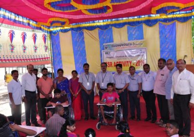 Wheel Chair Distribution