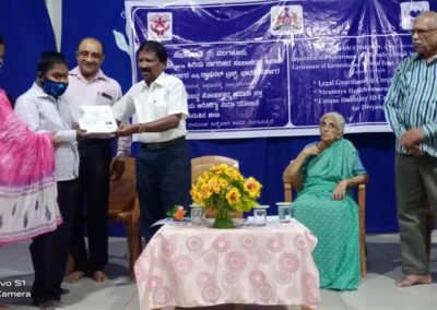 Chethana identitycard distribution