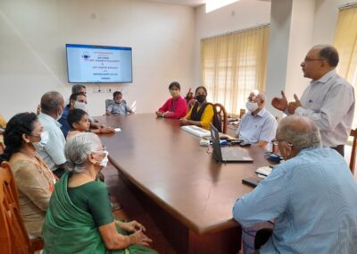 Handing over of Desktops/Laptop to Seva Bharathi