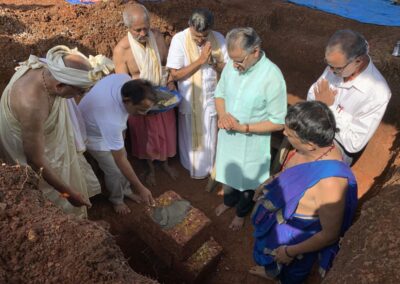 The Foundation Stone Laying ceremony of ‘Seva Chetana Residential Project’