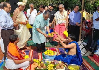 The Foundation Stone Laying ceremony of ‘Seva Chetana Residential Project’