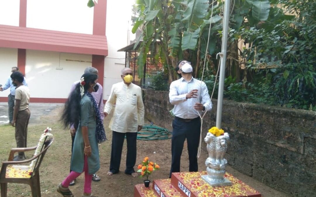 Republic Day Celebration at Roman & Catherine Lobo Residential School for Visually Impaired