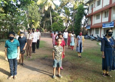 Republic Day Celebration at Roman & Catherine Lobo Residential School for Visually Impaired