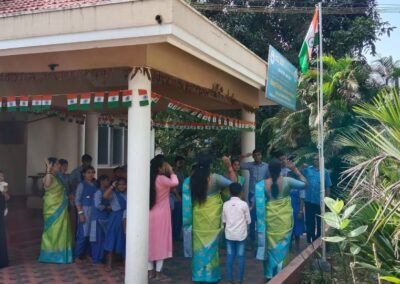 Seva Bharathi Celebrated AZADI KA AMRUTH MAHOTSAVA, the 76th Independence Day at all it’s units.