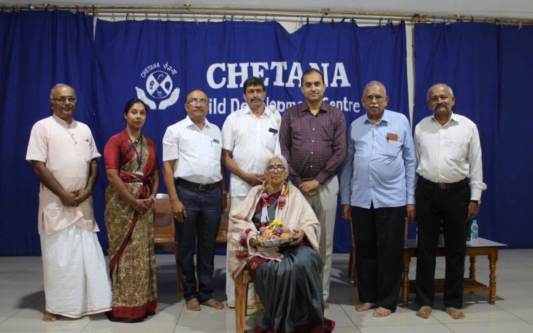 Felicitation to Smt. Sumathi V Shenoy, preceding President of Seva Bharathi(R) Mangalore