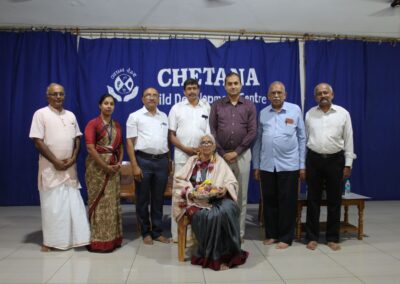 Felicitation to Smt. Sumathi V Shenoy, preceding President of Seva Bharathi(R) Mangalore