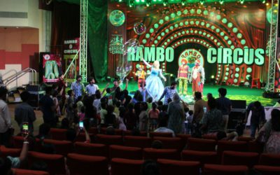 Opportunity to view the circus show by the children of Chetana School