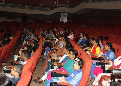 Opportunity to view the circus show by the children of Chetana School