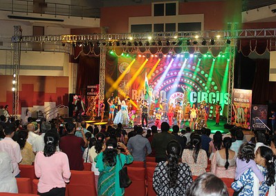 Opportunity to view the circus show by the children of Chetana School