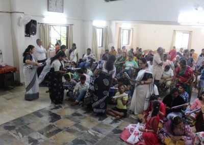 Mass Birthday at Seva Bharathi Units